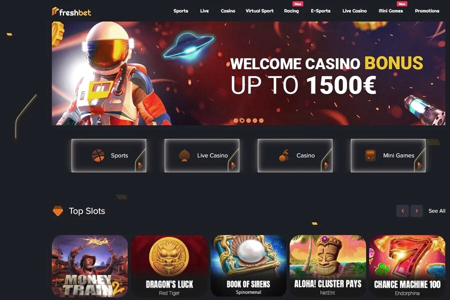 Fresh Bet Casino Mobile App: iOS/Android APK Download